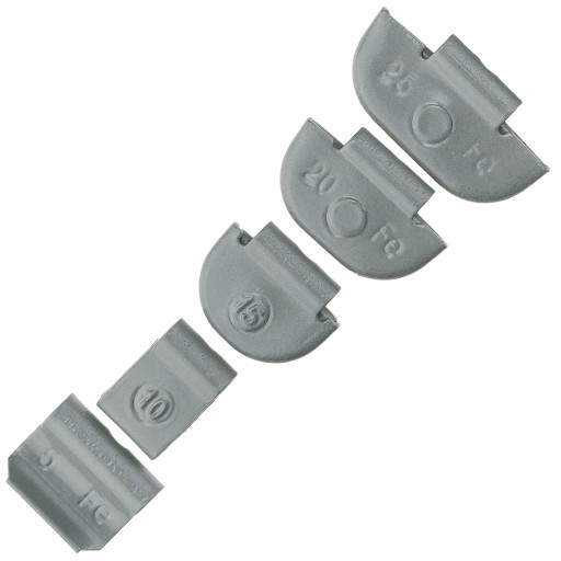 Стальные шипованные грузила Fe / S STD 5 - 25G для стальных дисков 500 шт. - Stix