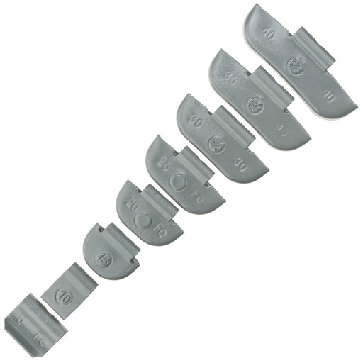 Стальные шипованные грузила Fe / S STD 5-40g для стальных колес 700 шт. - Stix