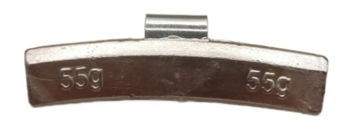 Грузики свинцовые Pb свинцовые для алюминиевых дисков 55гр 50шт