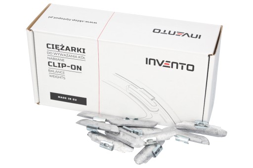 Свинцовые грузики с шипами 40 г для стальных дисков INVENTO, 50 шт.