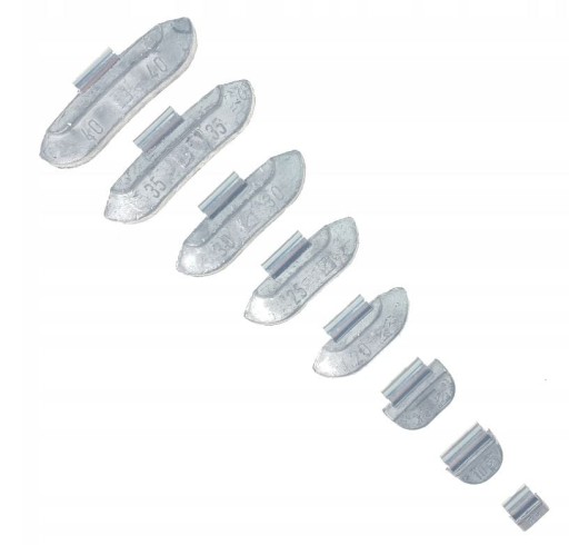 Гири Набор шипованных грузов 5–40 г. Свинец для стальных дисков PB.