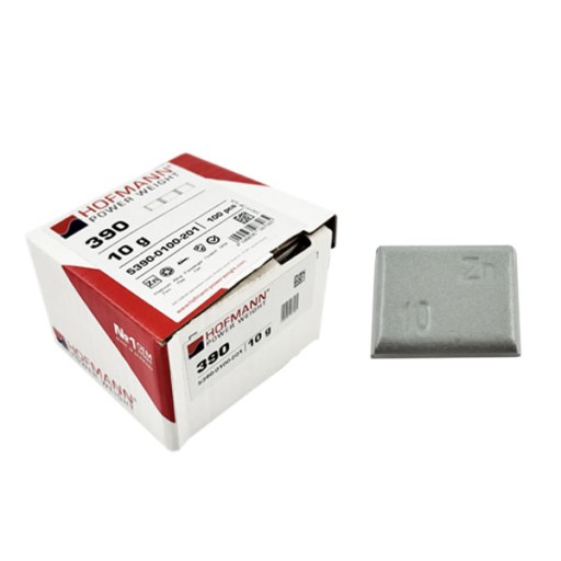 Грузила для колесных дисков ALU цинковые тип-390 10г 100 шт.