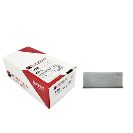 Грузила для колісних дисків ALU цинкові тип - 390 20г 100 шт.