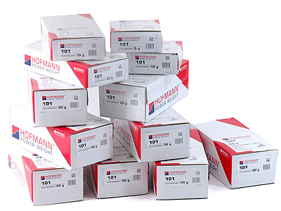 Грузила для стальных дисков HOFMANN 5-60g=1000sztpb