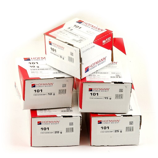 Грузила для сталевих дисків HOFMANN від 5 г до 25 г