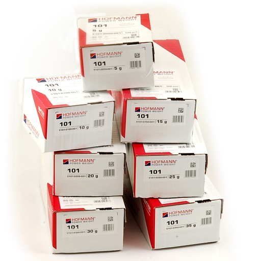 Грузила для сталевих дисків HOFMANN від 5 г до 35 г