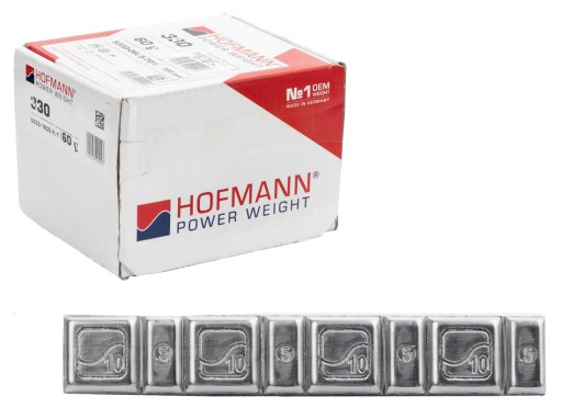 PB 5/10G X 100pcs Hofmann клеевые колесные веса