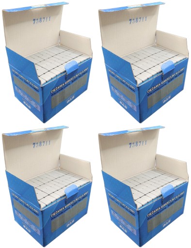 Вес клееный серый 4x6kg 400pcs широкая лента