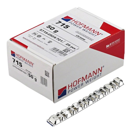 Клееные грузила для колес мотоцикла хром 715