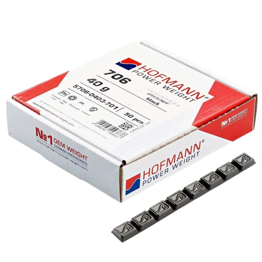 Клееные грузила для колес мотоцикла черные 706