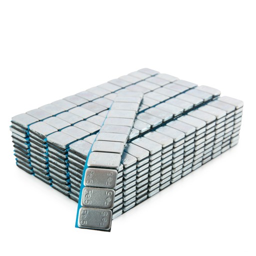 Грузики приклеенные к колесам, оцинкованные, 5гх12, 50 шт.