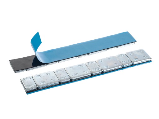 Грузики оцинкованные клееные 5г 10г х100шт для закругленных алюминиевых дисков