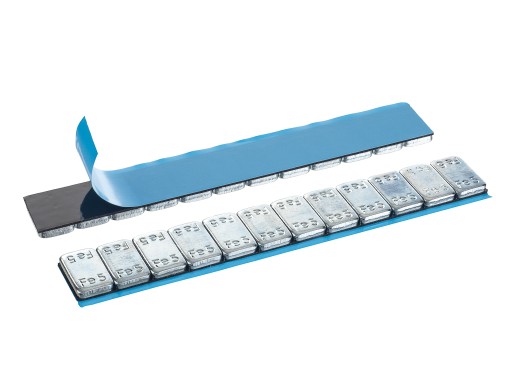 Грузики приклеенные оцинкованные 5г х 600шт для закругленных алюминиевых дисков