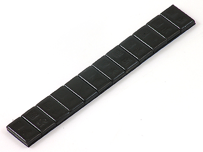 Гири из клееной стали, ЧЕРНЫЕ, 60г=5гх12, ПЛОСКИЕ