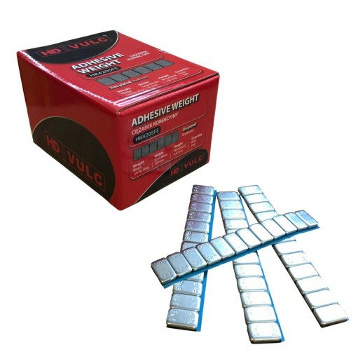 Приклеенные стальные грузики для алюминиевых дисков HD VULC типа HK4205 (Fe)