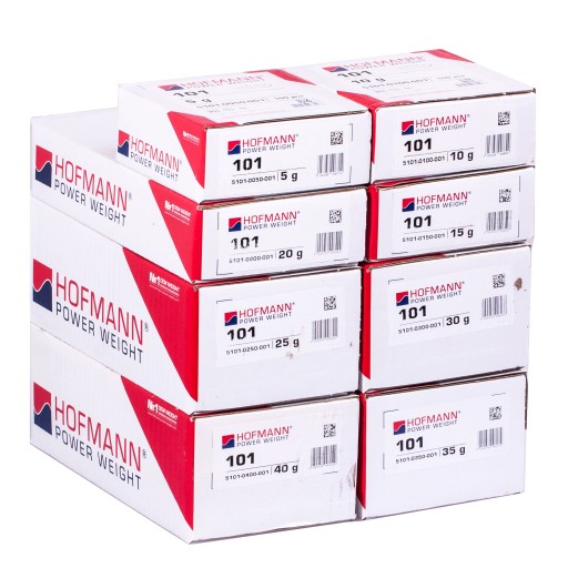 Шипованные грузила для стальных дисков набор 5G-40G