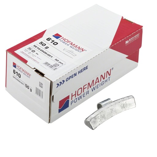 Свинцовые грузики для алюминиевых дисков HOFMANN Тип 610 (Pb) 50 г -