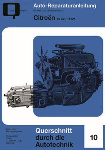 Citroen BL 11 15 Six (1945-1952) керівництво по ремонту на 24 години