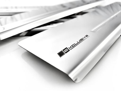 Citroen C2 накладки на пороги защитные накладки на пороги