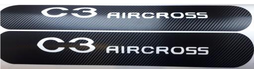 Citroen C3 AIRCROSS защитные наклейки на пороги