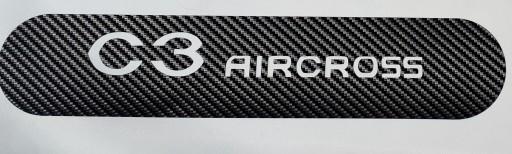 Citroen C3 AIRCROSS защитные наклейки на пороги