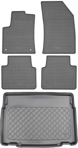 Citroen C3 Aircross II SUV 2017 - КОМПЛЕКТ - Коврик в багажник + коврик для ног