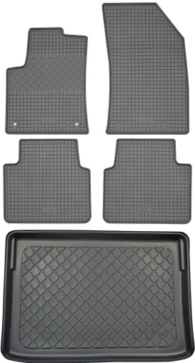 Citroen C3 Aircross II SUV 2017 - КОМПЛЕКТ - Коврик в багажник + коврик для ног