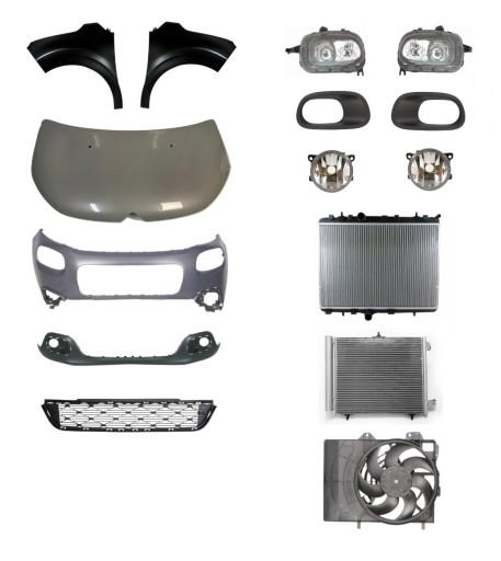 1820 - Citroen C3 III 16- Бампер Ремень Капот Крыло