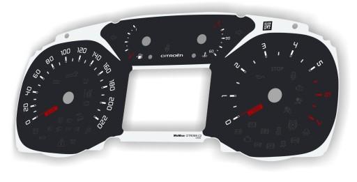 Citroen C3 замена дисков с миль/ч на км / ч MoMan