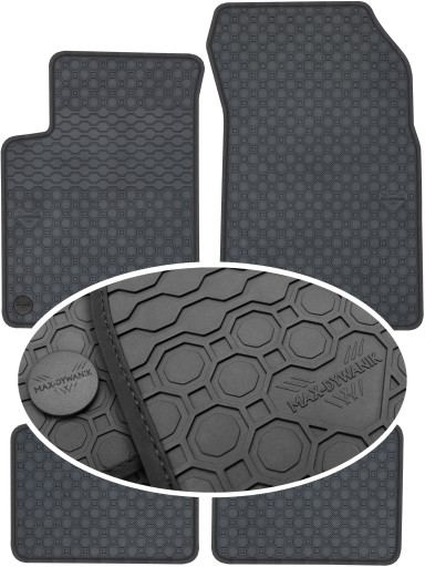 Citroen C4 III 2020 - гумові килимки PrimeLiner - Чорні