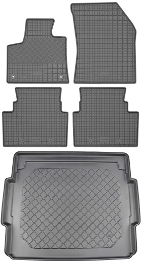 Citroen C5 Aircross SUV 2019 - КОМПЛЕКТ - Коврик в багажник + коврик для ног