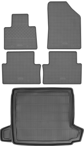 Citroen C5 II SD 2008-2017 КОМПЛЕКТ - Коврики + коврик в багажник