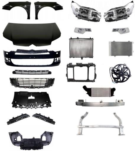 Inny1065 - Citroen C5 III 08- Бампер, ремень, капот, крыло