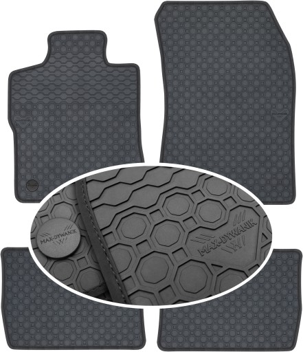 Citroen C5 X (E43 EIC) 2022 р.в Гумовий килимок PrimeLiner - Чорний