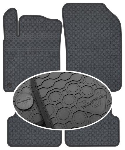Citroen DS3 Crossback 2018 - гумові килимки PrimeLiner - Чорні