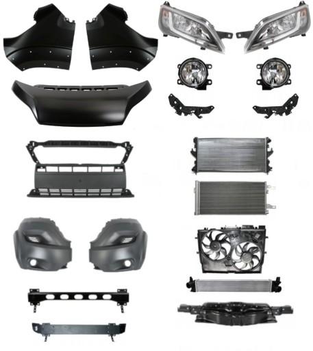 1809 - Citroen Jumper III 14- Бампер, ремень, капот, крыло