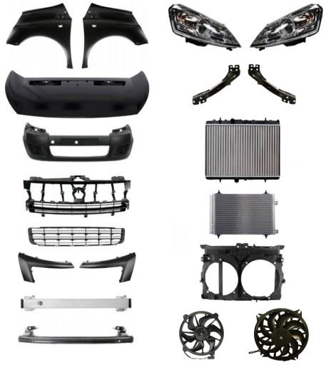 1861 - Citroen Jumpy 07-16 Бампер Ремень Капот Крыло