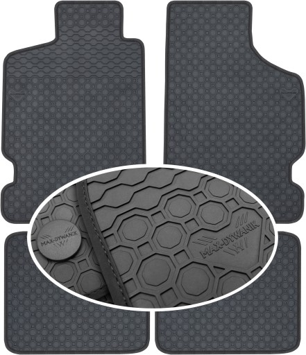 Гумові килимки Citroen Saxo HB 1999-2003 PrimeLiner - Чорні