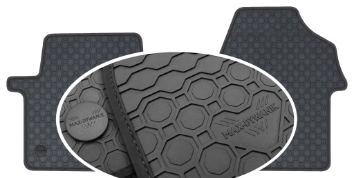 Citroen e-Jumper VAN 2020 - гумові килимки PrimeLiner - Чорні