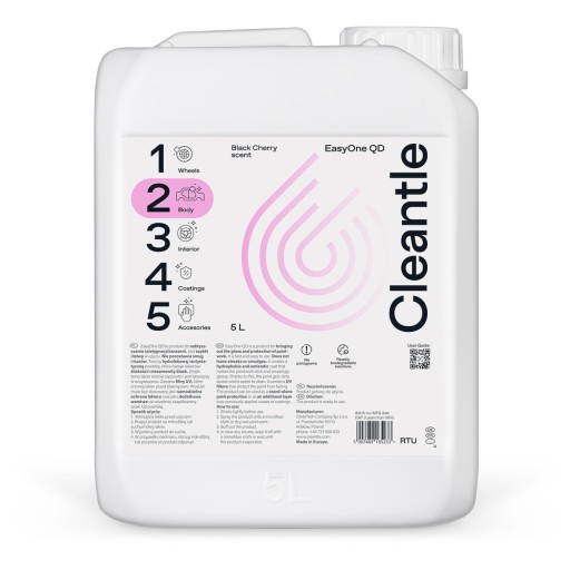 Cleantle EasyOne QD 5л – средство для полировки и ухода за кузовом