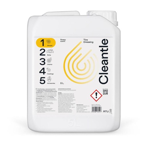 Cleantle Tire Dressing 5L