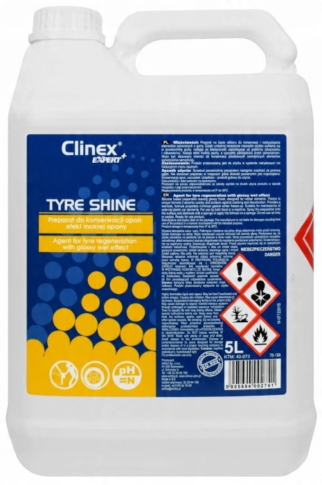 Clinex Expert + Tyre SHINE 5L для обслуживания шин