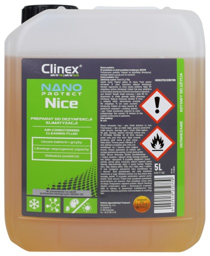 Clinex Nano NICE 5L для дезінфекції кондиціонера