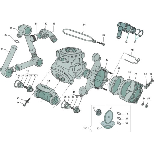 6700437004500 - Comet Шарикоподшипник Ø 40 x 47 x 16 мм
