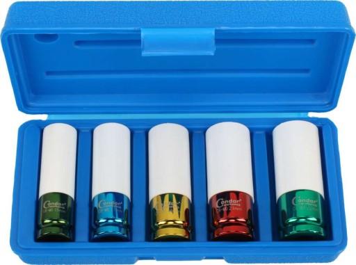 Головки Condor 15-22 мм для легкосплавных дисков 5 шт. C.1003-5.