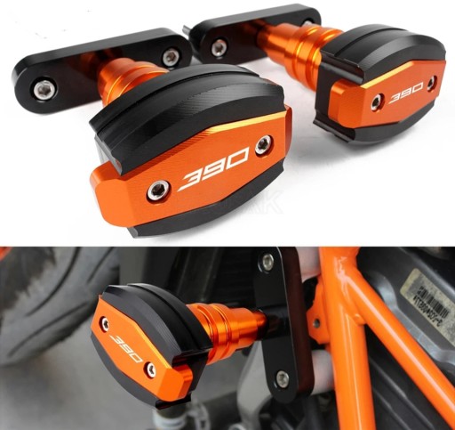 Crash Pads KTM 390 DUKE BLACK