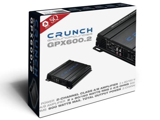 Crunch gpx600. 2 Підсилювач 2 канали Зелений топ