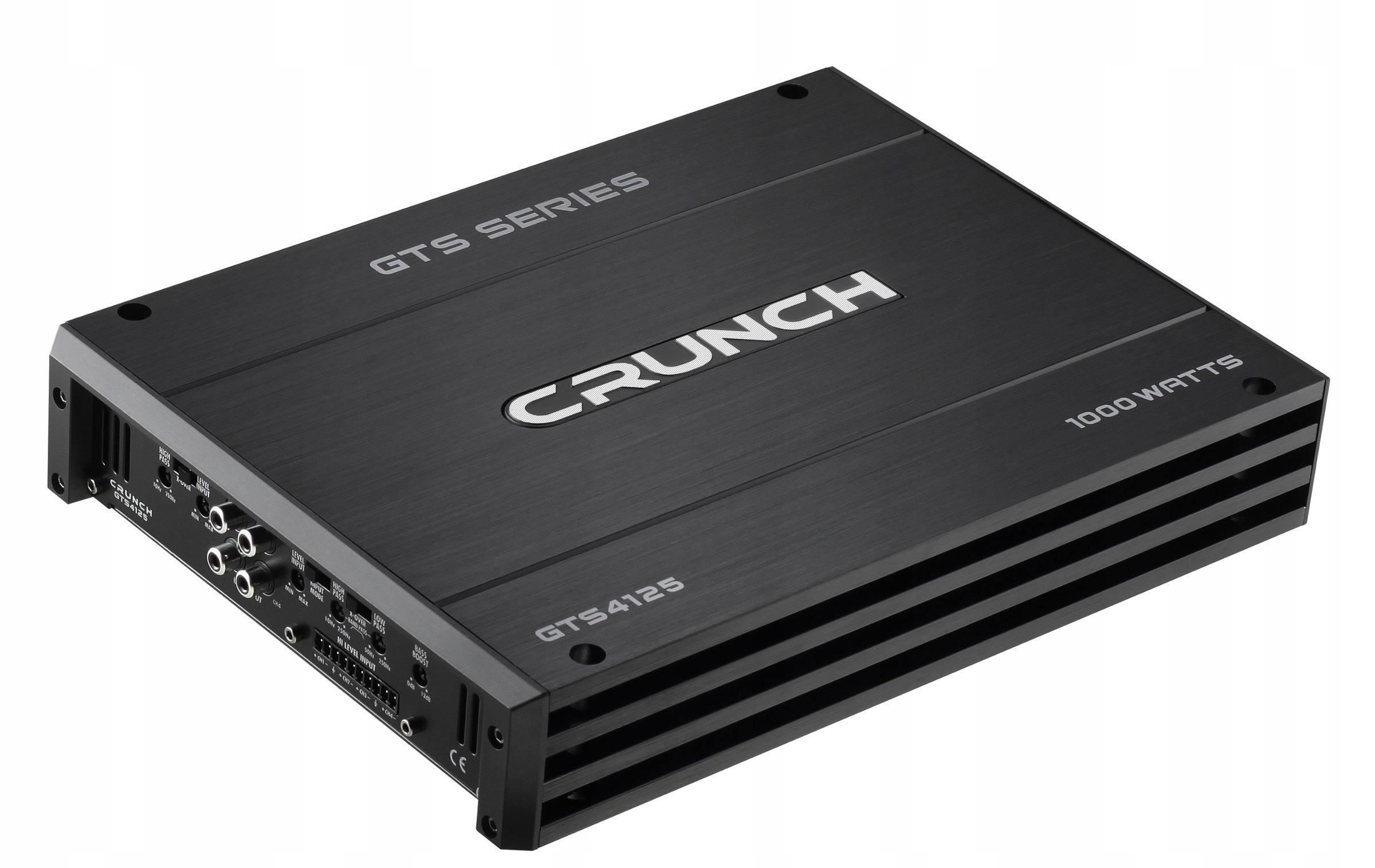 Crunch GTS4125 см. чотирьохканальний потужність RMS 4x75