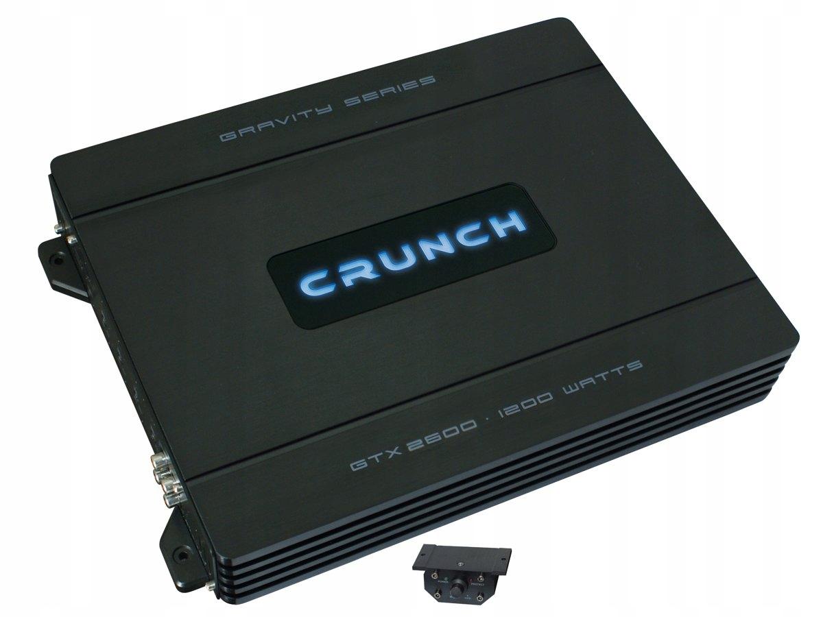 Crunch GTX2600 автомобильный усилитель + драйвер