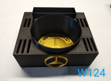 Подстаканник для Mercedes W124/W140 Gold